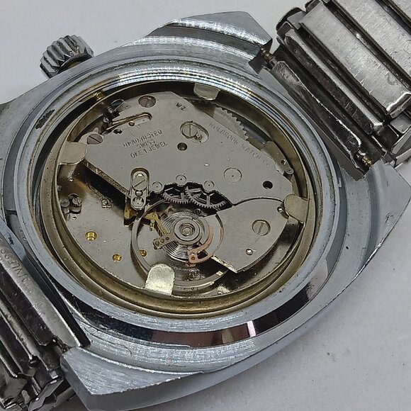 VINTAGE Wolbrook Skindiver Men's 38mm x 34mm Manual Wind Blue Dial Watch - Picture 9 of 13